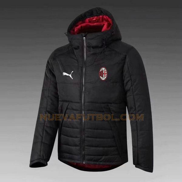 ropa de algodón ac milan 2021 2022 negro hombre