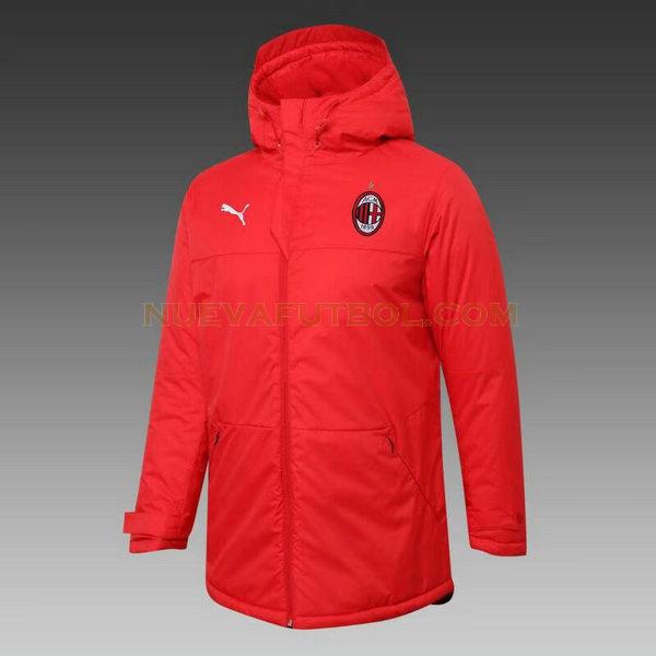 ropa de algodón ac milan 2021 2022 rojo hombre