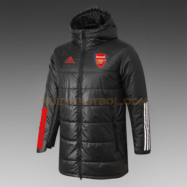 ropa de algodón arsenal 2021 2022 negro hombre