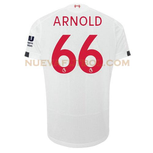 segunda camiseta arnold 66 liverpool 2019-2020 hombre