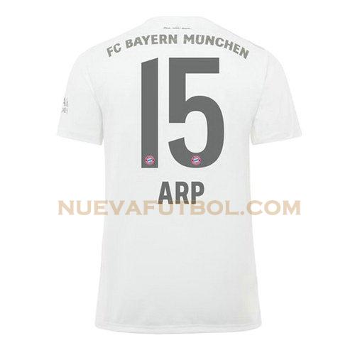 segunda camiseta arp 15 bayern de múnich 2019-2020 hombre