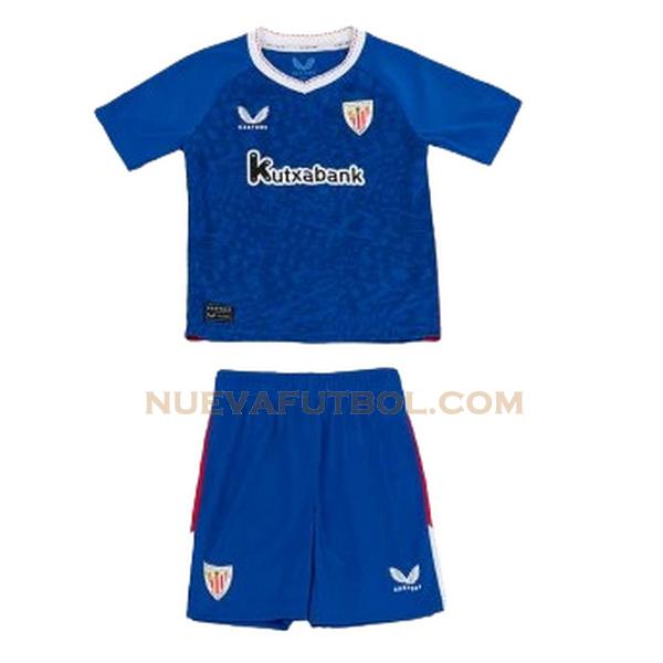 segunda camiseta athletic bilbao 2024 2025 azul niño