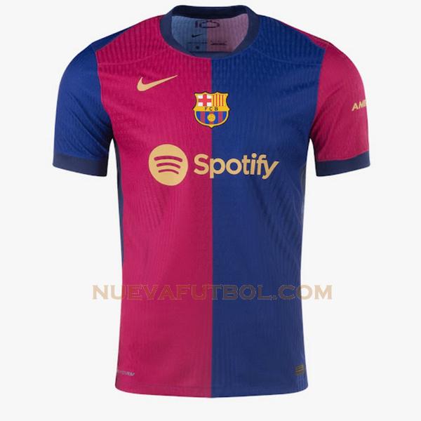 segunda camiseta barcelona 2024 2025 rojo azul hombre