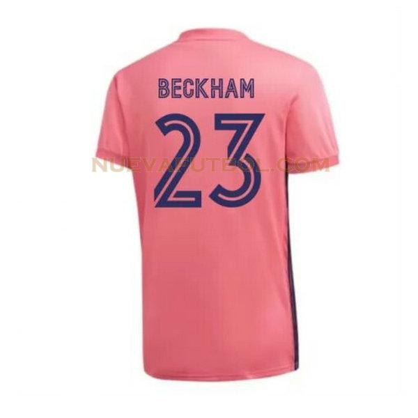 segunda camiseta beckham 23 real madrid 2020-2021 hombre