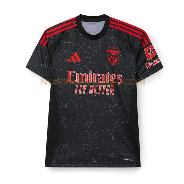 segunda camiseta benfica 2024 2025 negro hombre