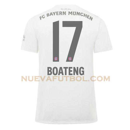 segunda camiseta boateng 17 bayern de múnich 2019-2020 hombre