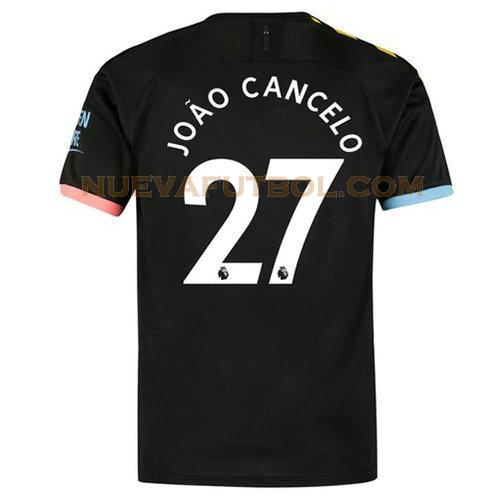 segunda camiseta cancelo 27 manchester city 2019-2020 hombre