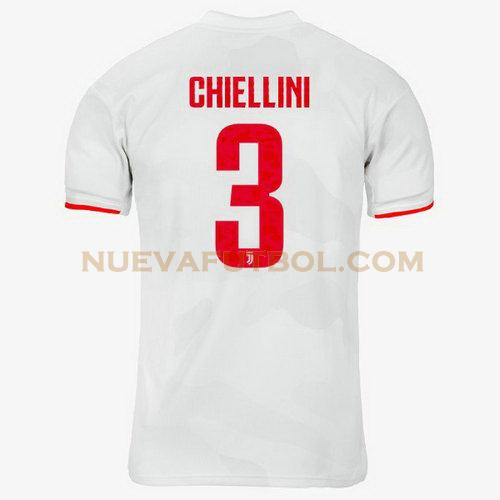 segunda camiseta chiellini 3 juventus 2019-2020 hombre