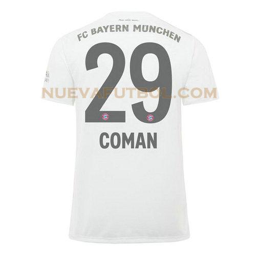 segunda camiseta coman 29 bayern de múnich 2019-2020 hombre