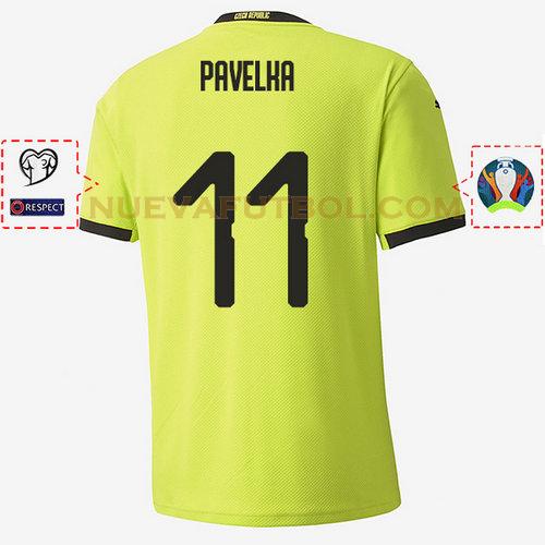 segunda camiseta david pavelka 11 republica checa 2020 hombre