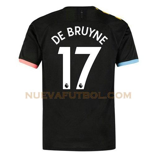 segunda camiseta de bruyne 17 manchester city 2019-2020 hombre