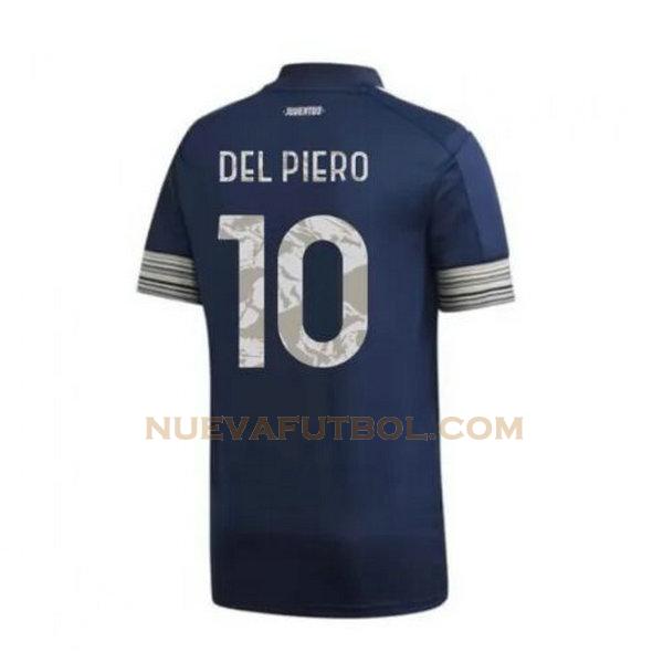 segunda camiseta del piero 10 juventus 2020-2021 hombre