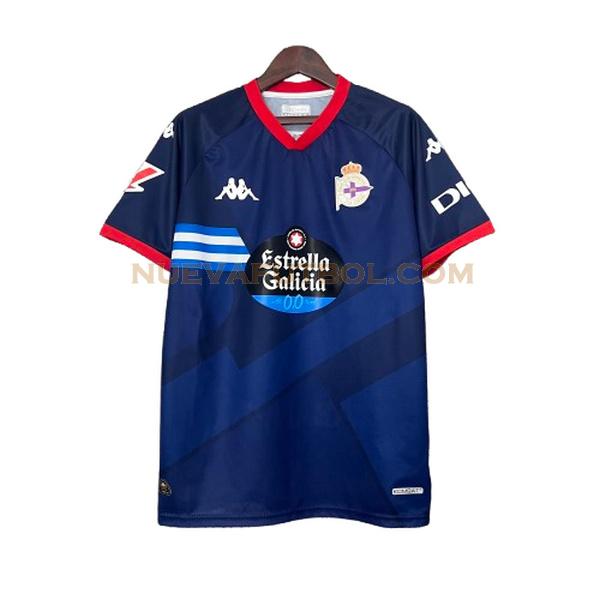 segunda camiseta deportivo coruña 2024 2025 azul hombre