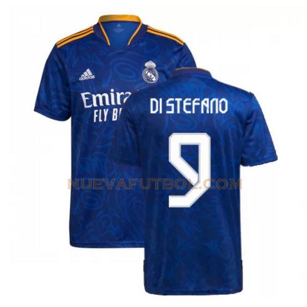 segunda camiseta di stefano 9 real madrid 2021 2022 azul hombre