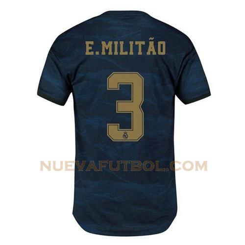 segunda camiseta e.militão 3 real madrid 2019-2020 hombre