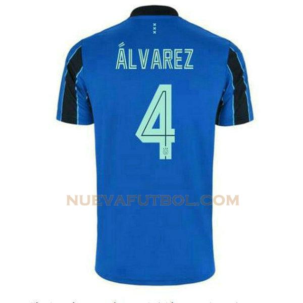 segunda camiseta edson alvarez 4 ajax 2021 2022 azul hombre