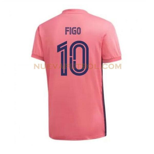 segunda camiseta figo 10 real madrid 2020-2021 hombre