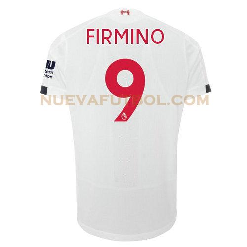 segunda camiseta firmino 9 liverpool 2019-2020 hombre