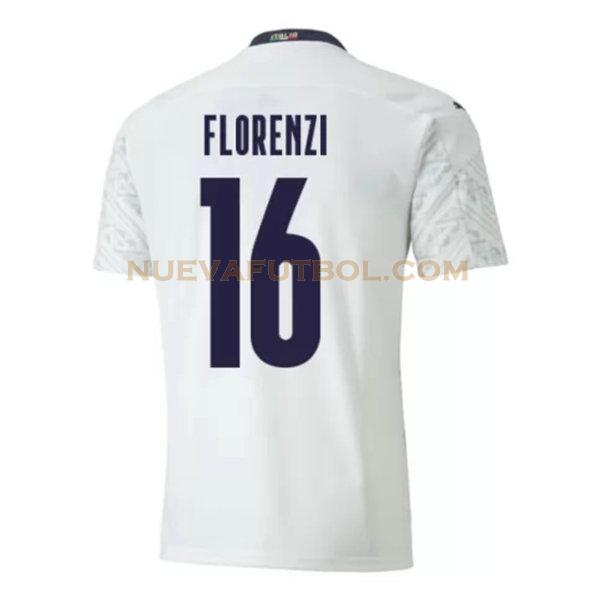 segunda camiseta florenzi 16 italia 2020 hombre