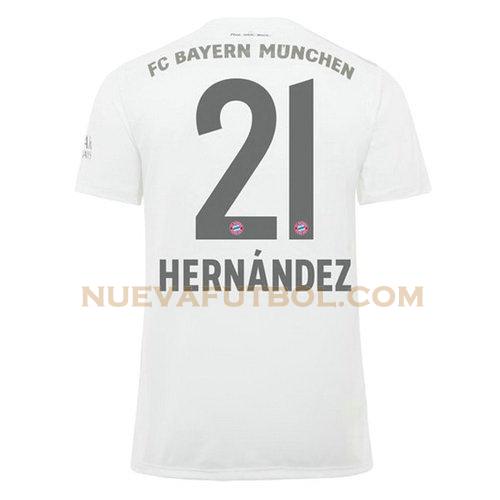 segunda camiseta hernández 21 bayern de múnich 2019-2020 hombre