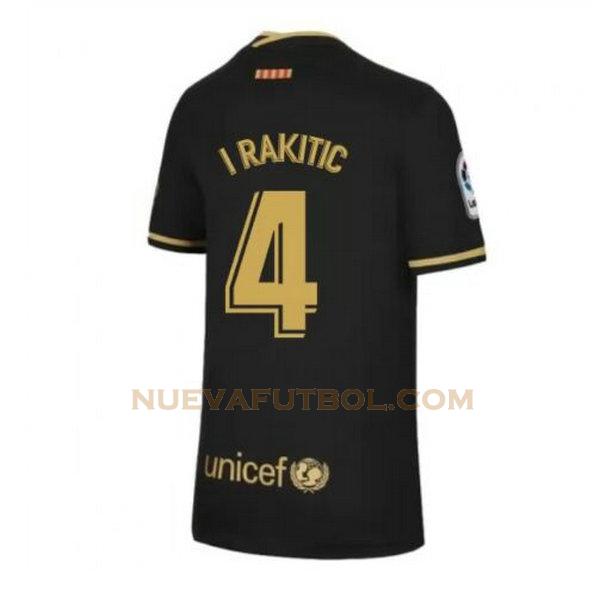 segunda camiseta i rakitic 4 barcelona 2020-2021 hombre