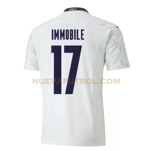 segunda camiseta immobile 17 italia 2020 hombre