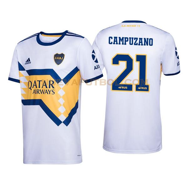 segunda camiseta jorman campuzano 21 boca juniors 2020-2021 hombre