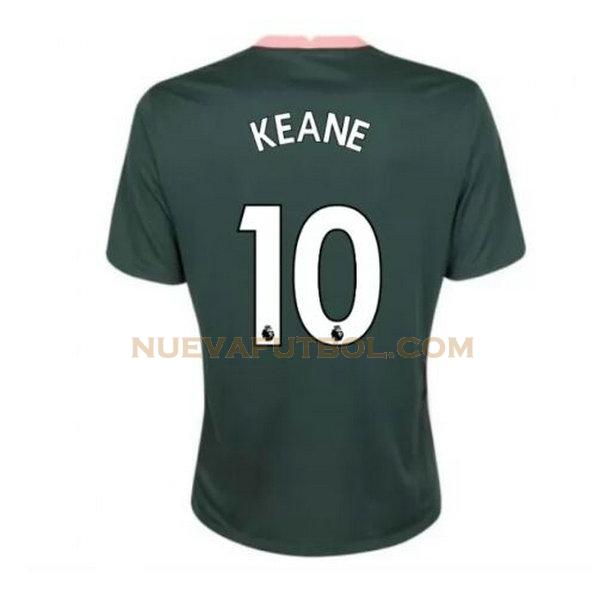 segunda camiseta keane 10 tottenham hotspur 2020-2021 hombre