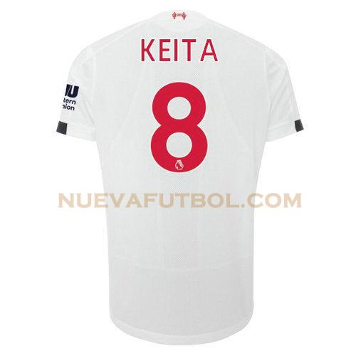 segunda camiseta keita 8 liverpool 2019-2020 hombre