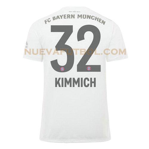 segunda camiseta kimmich 32 bayern de múnich 2019-2020 hombre