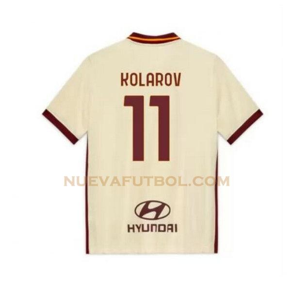 segunda camiseta kolarov 11 as roma 2020-2021 hombre