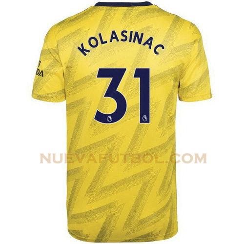 segunda camiseta kolasinac 31 arsenal 2019-2020 hombre