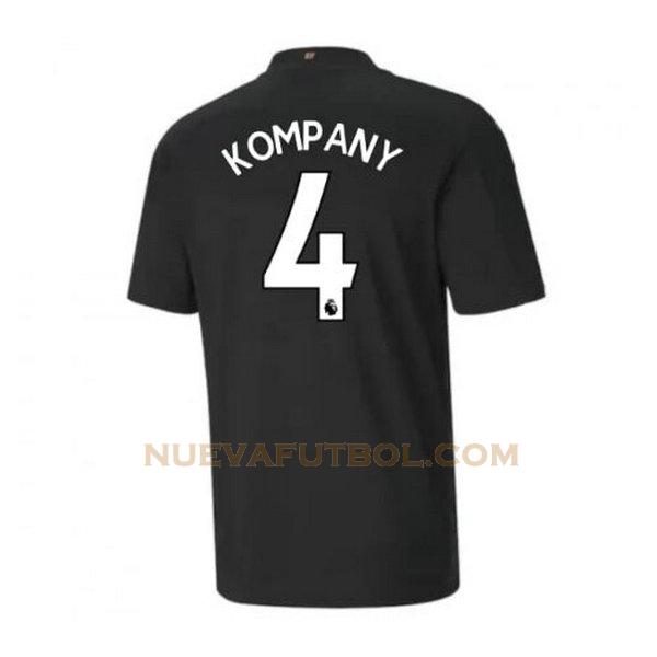 segunda camiseta kompany 4 manchester city 2020-2021 hombre