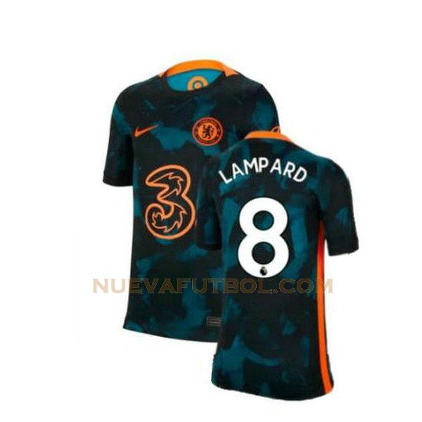 segunda camiseta lampard 8 chelsea 2021 2022 verde hombre