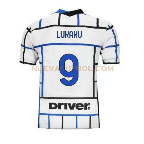 segunda camiseta lukaku 9 inter milan 2020-2021 hombre