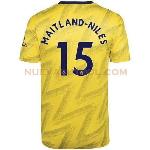 segunda camiseta maitland niles 15 arsenal 2019-2020 hombre