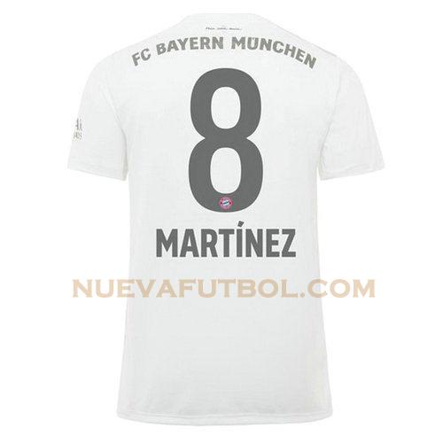 segunda camiseta martinez 8 bayern de múnich 2019-2020 hombre