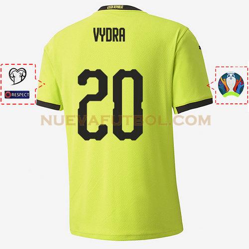 segunda camiseta matej vydra 20 republica checa 2020 hombre