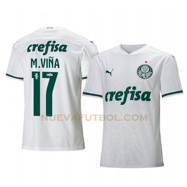 segunda camiseta matias vina 17 palmeiras 2020-2021 hombre