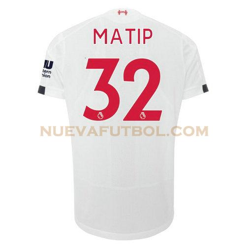 segunda camiseta matip 32 liverpool 2019-2020 hombre