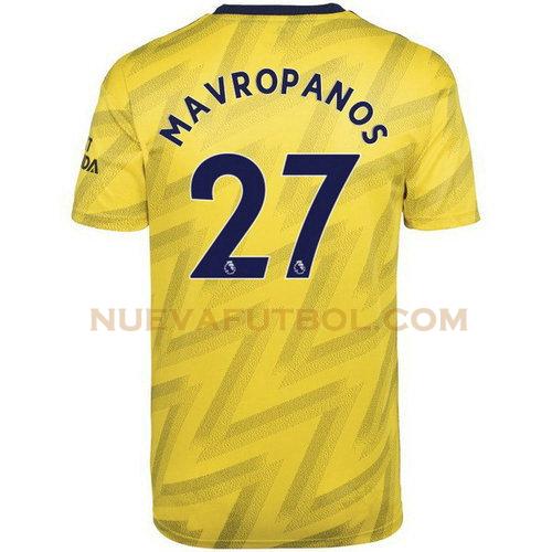 segunda camiseta mavropanos 27 arsenal 2019-2020 hombre