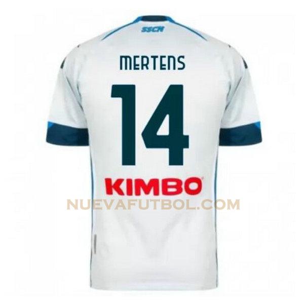 segunda camiseta mertens 14 nápoles 2020-2021 hombre