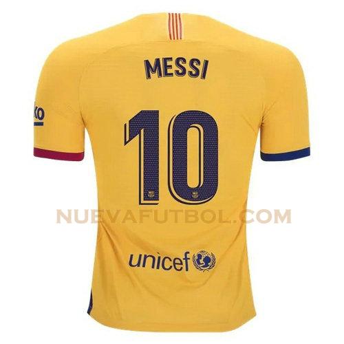 segunda camiseta messi 10 barcelona 2019-2020 hombre