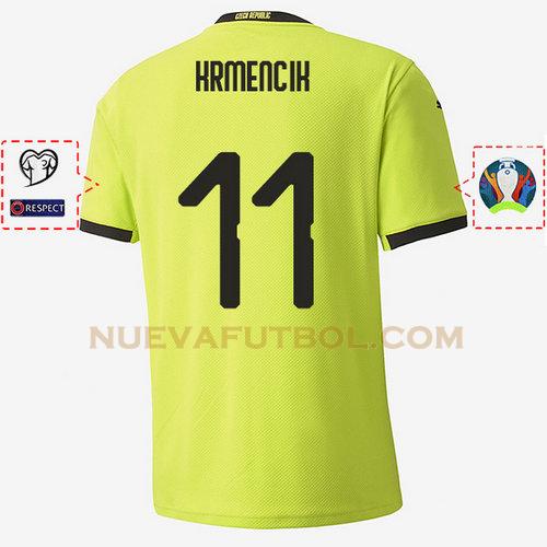 segunda camiseta michael krmencik 11 republica checa 2020 hombre