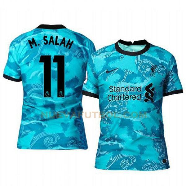 segunda camiseta mohamed salah 11 liverpool 2020-2021 hombre