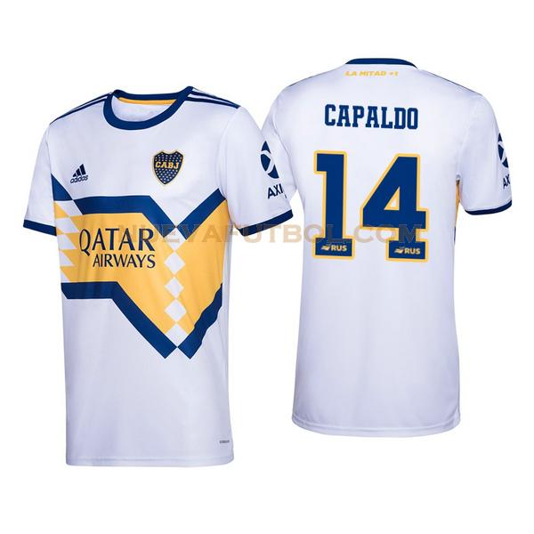 segunda camiseta nicolas capaldo 14 boca juniors 2020-2021 hombre