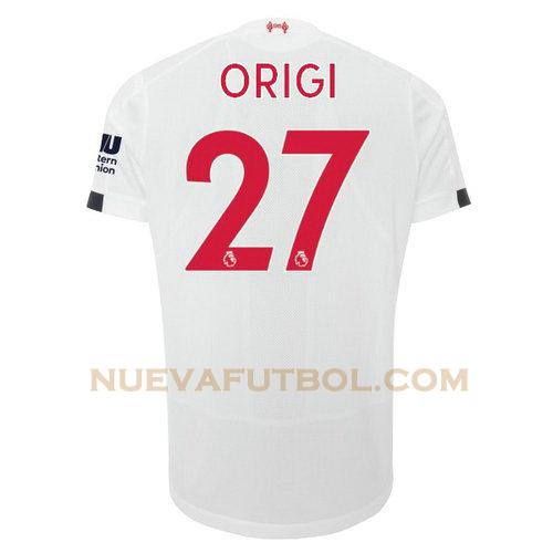 segunda camiseta origi 27 liverpool 2019-2020 hombre