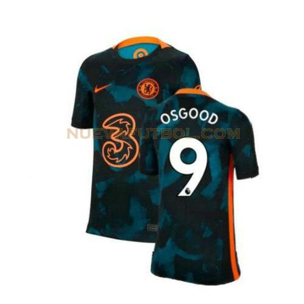 segunda camiseta osgood 9 chelsea 2021 2022 verde hombre