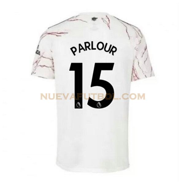 segunda camiseta parlour 15 arsenal 2020-2021 hombre