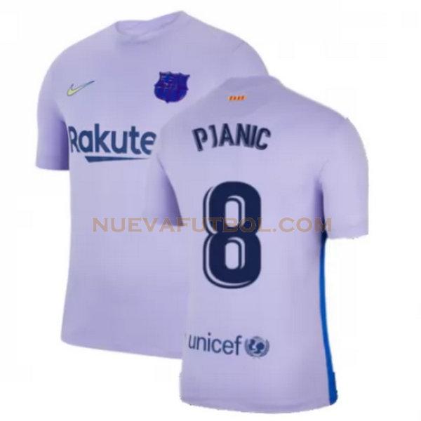 segunda camiseta pjanic 8 barcelona 2021 2022 amarillo hombre